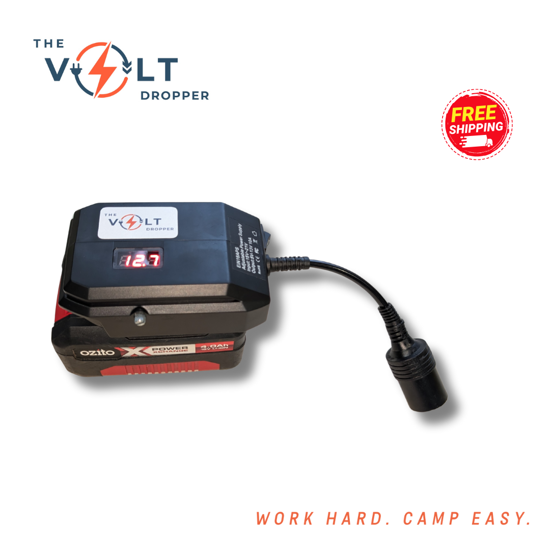 The Volt Dropper - Convert 18V to 12V!