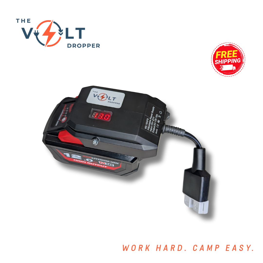 The Volt Dropper - Convert 18V to 12V!