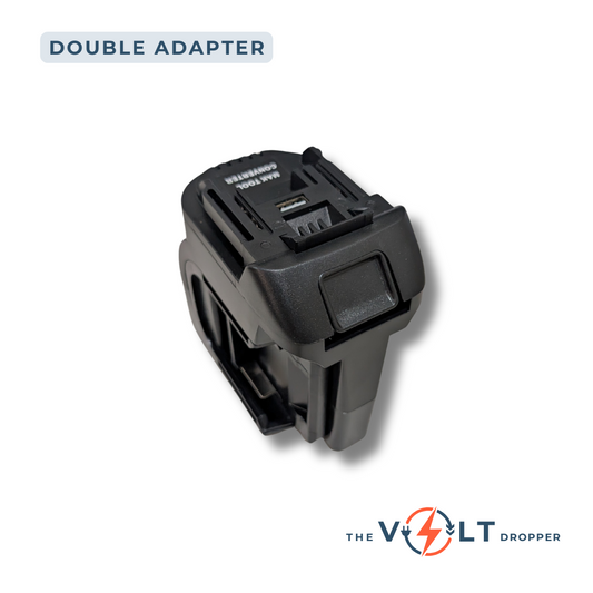 Makita Compatible Double Battery Adapter