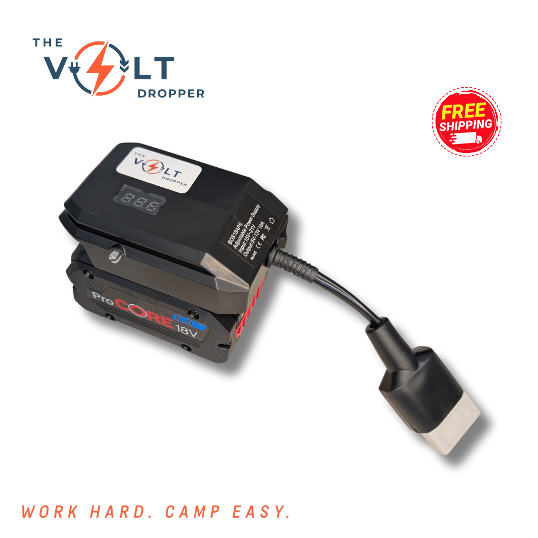 The Volt Dropper - Convert 18V to 12V!