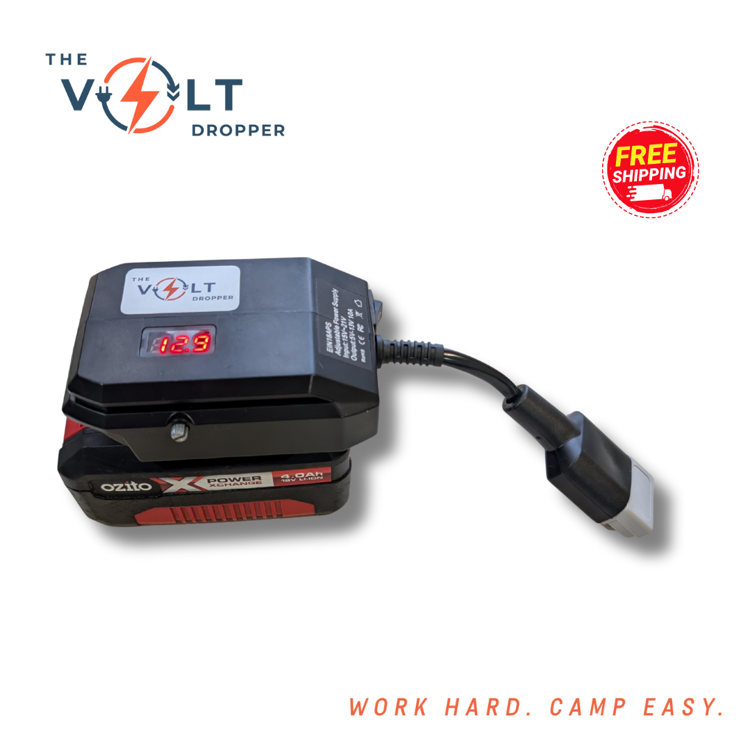 The Volt Dropper - Convert 18V to 12V!
