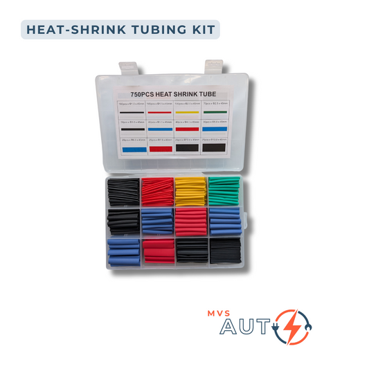 Heat-Shrink Tubing Kit – 580pcs & 750pcs, Wire Insulation & Protection