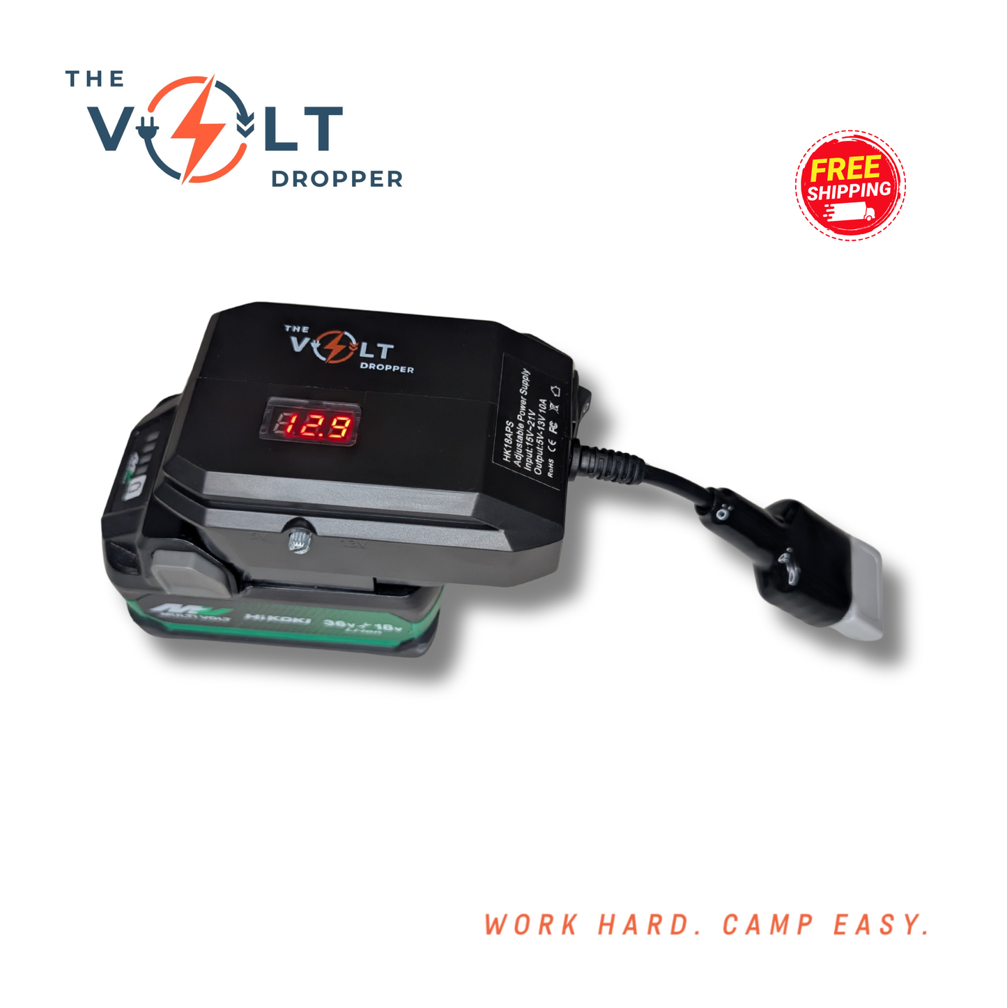 The Volt Dropper - Convert 18V to 12V!