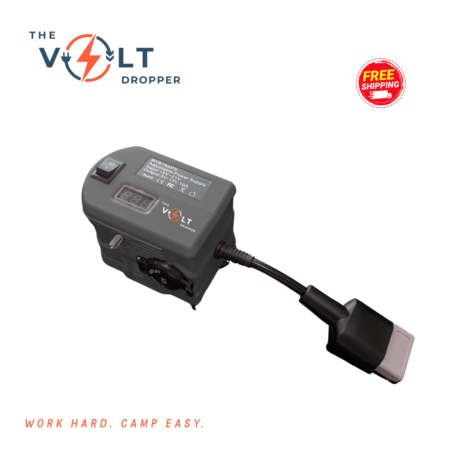 The Volt Dropper - Convert 18V to 12V!