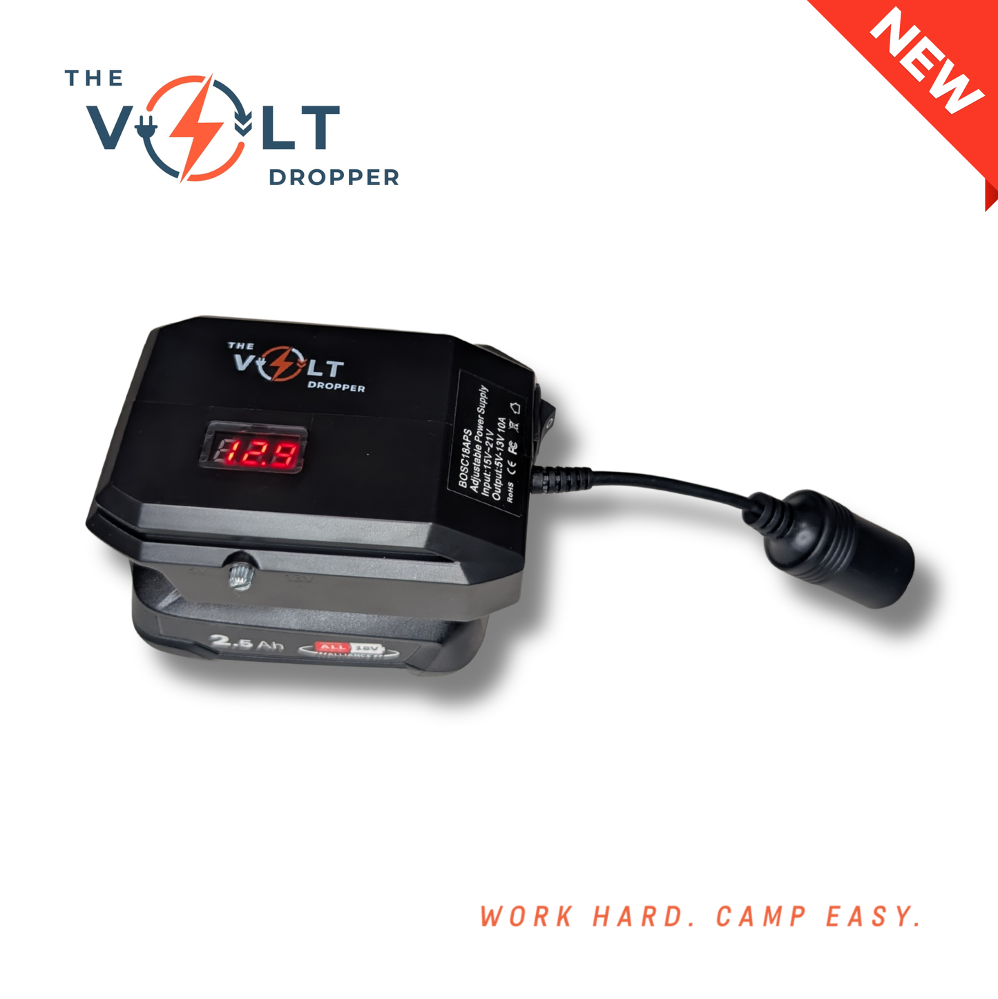 The Volt Dropper - Convert 18V to 12V!