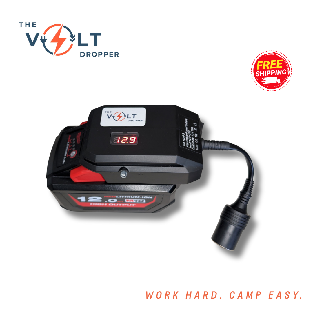 The Volt Dropper - Convert 18V to 12V!