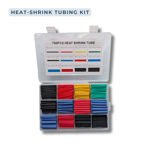 Heat-Shrink Tubing Kit – 580pcs & 750pcs, Wire Insulation & Protection