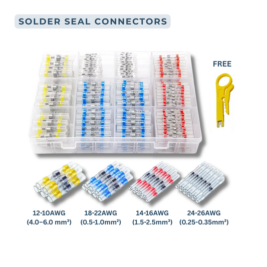 Waterproof Heat Shrink Wire Connectors – 50–800pcs Splice Kit