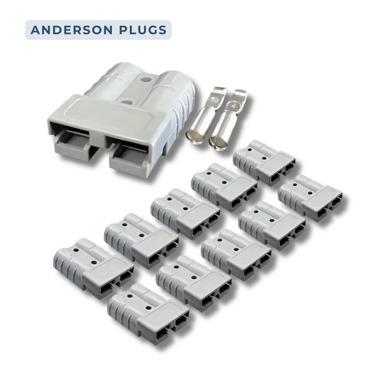 50A Anderson Plug Kit – 5pc | 10pcs | Camping & 4WD Power Connections