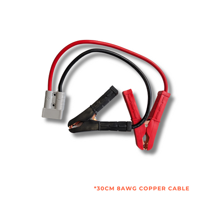 50A Anderson Plug with Alligator Clips | Car, 4WD, Caravan & Solar Power