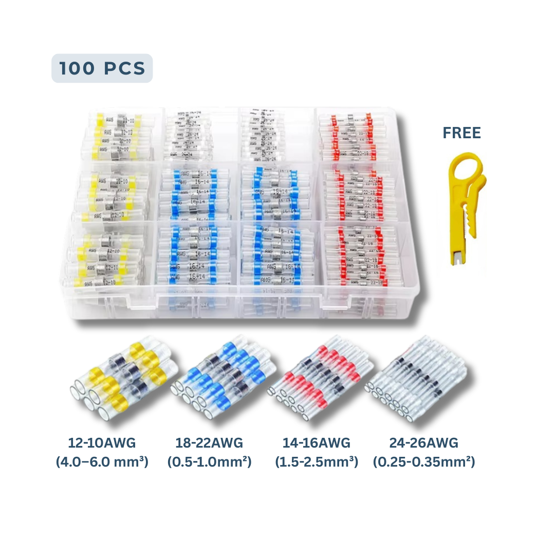 Waterproof Heat Shrink Wire Connectors – 50–800pcs Splice Kit