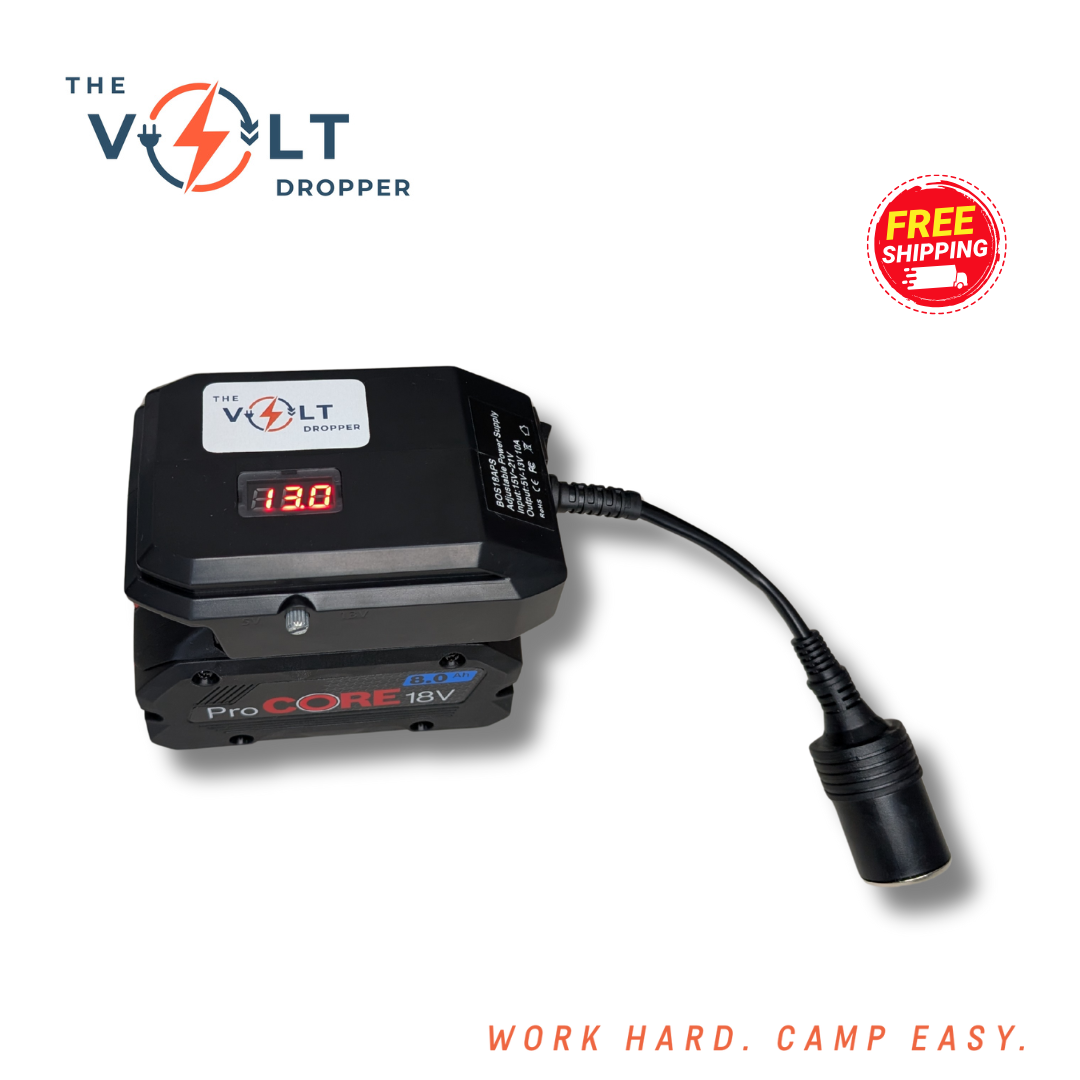 The Volt Dropper - Convert 18V to 12V!