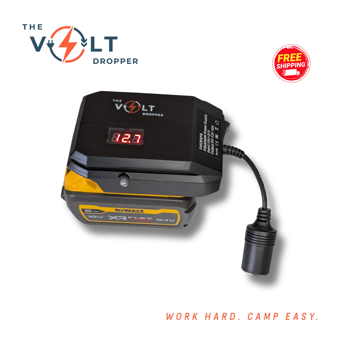 The Volt Dropper - Convert 18V to 12V!