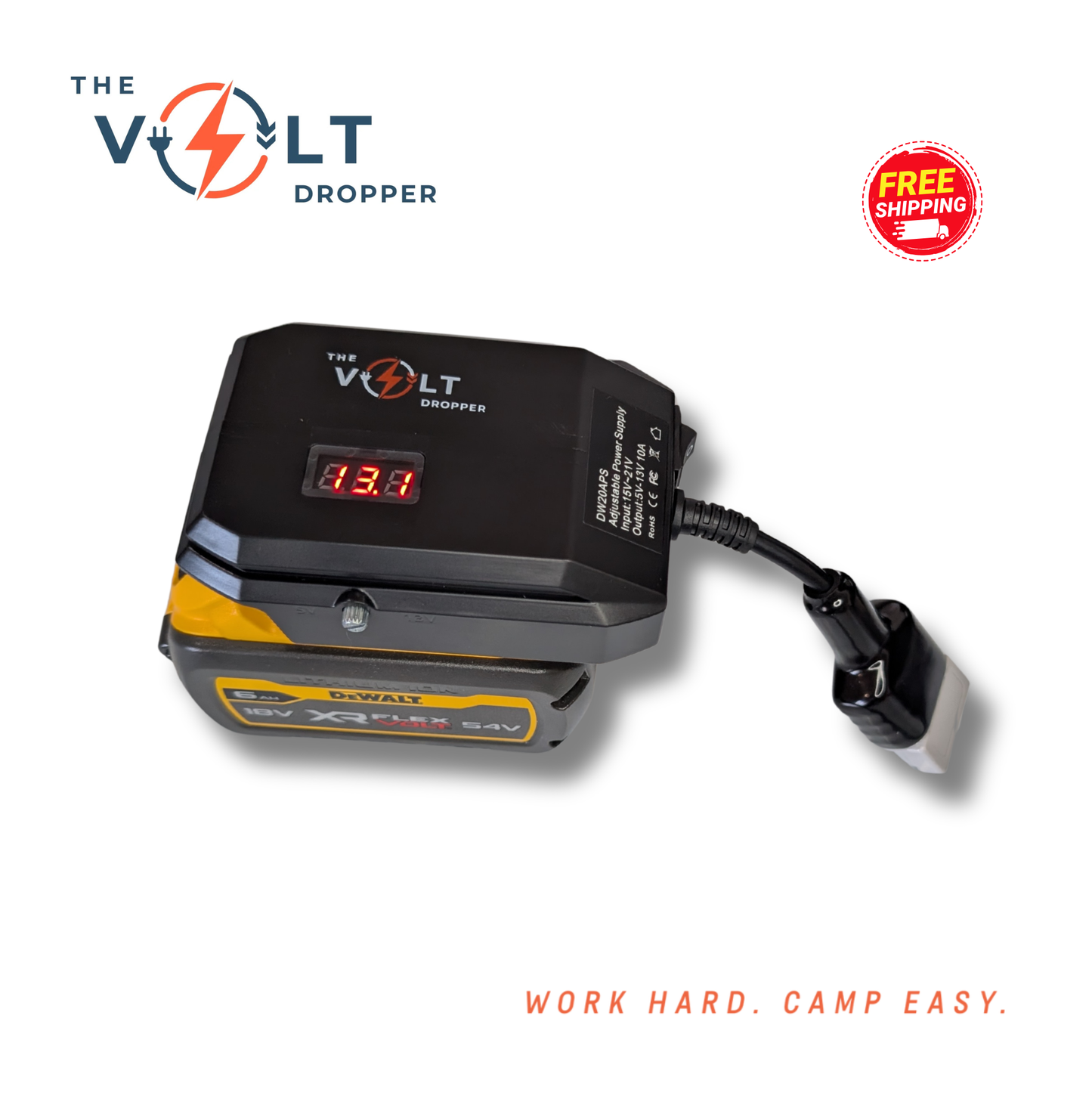 The Volt Dropper - Convert 18V to 12V!