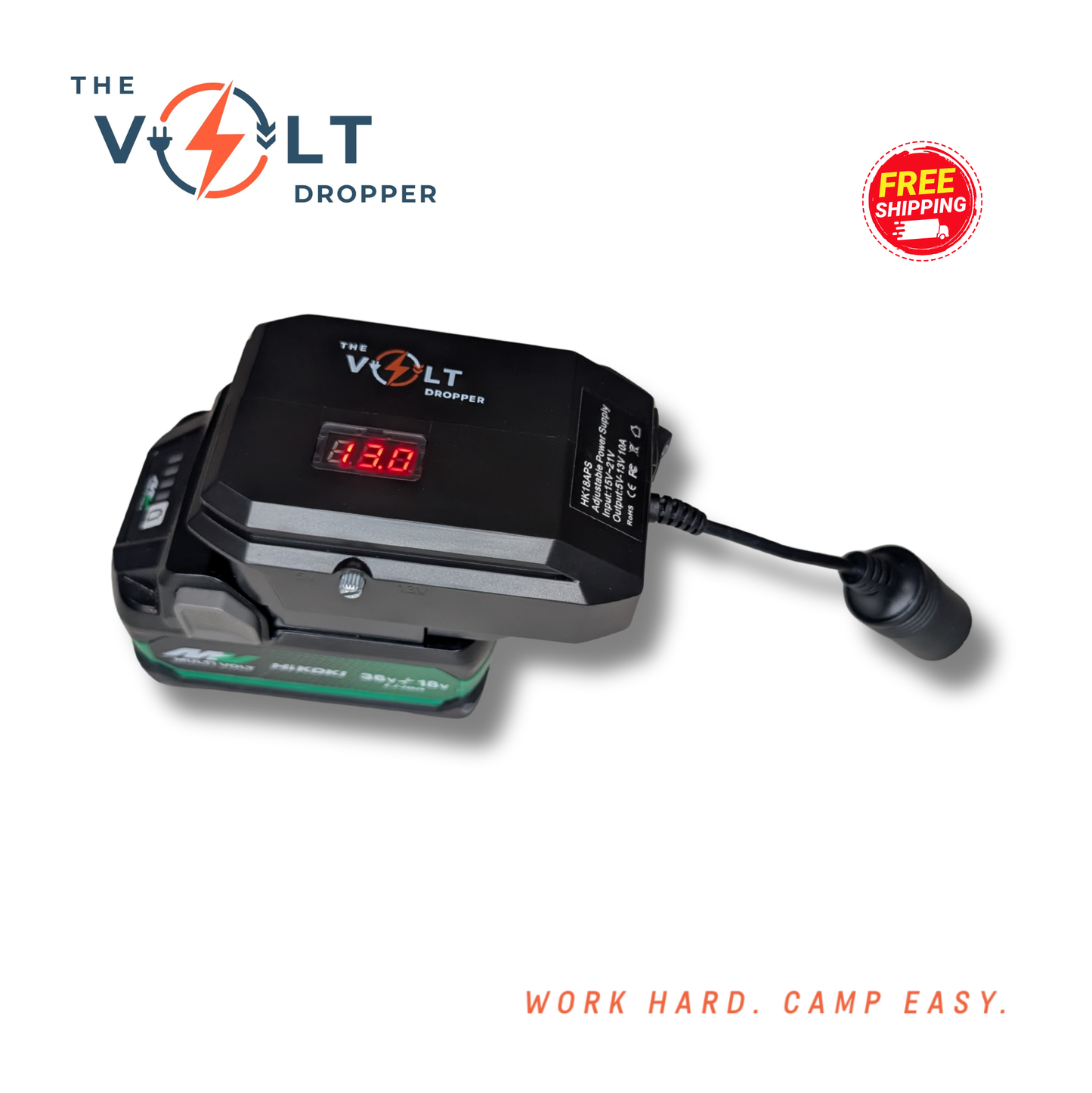 The Volt Dropper - Convert 18V to 12V!