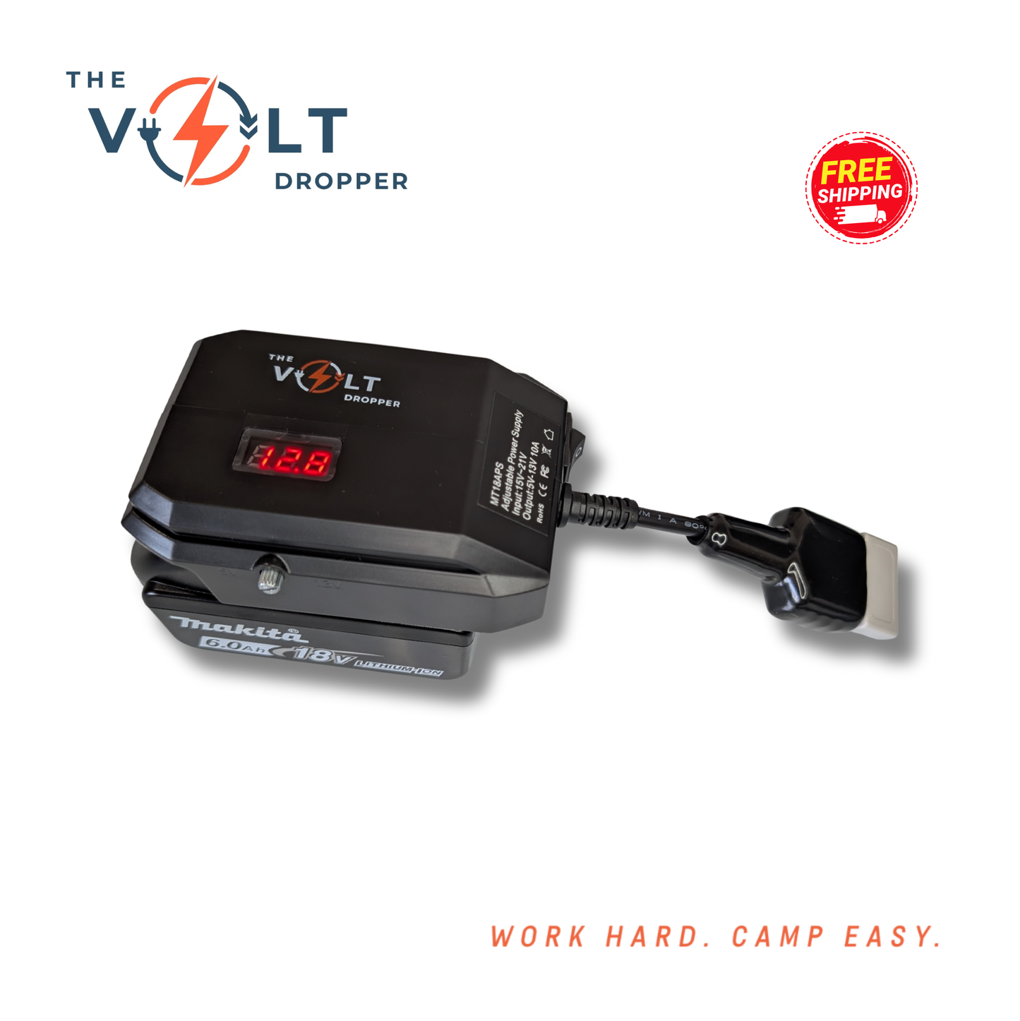 The Volt Dropper - Convert 18V to 12V!