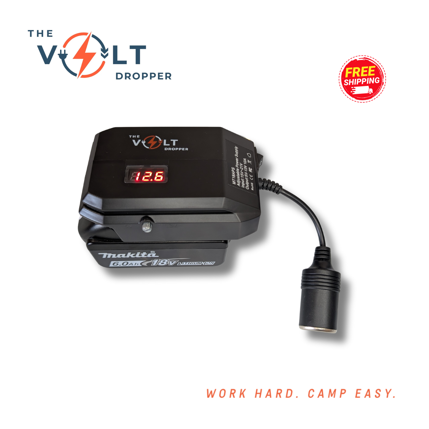 The Volt Dropper - Convert 18V to 12V!