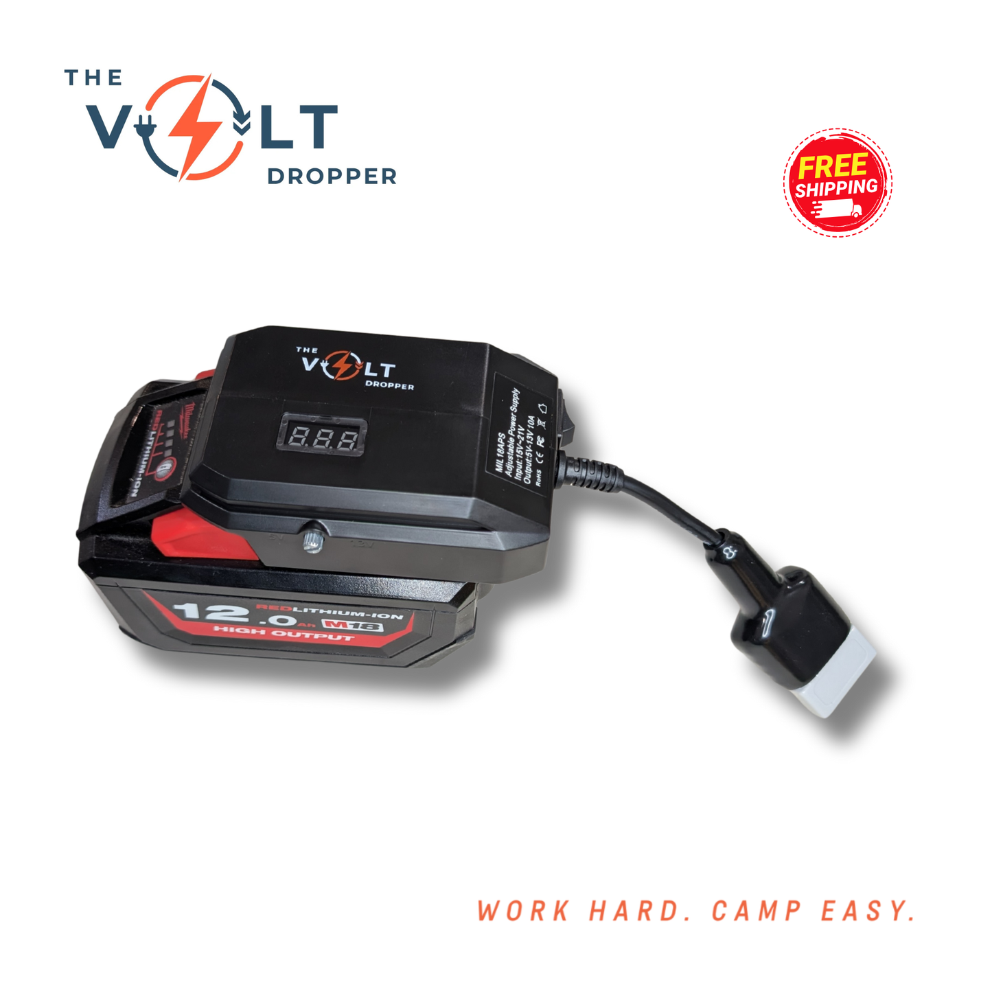 The Volt Dropper - Convert 18V to 12V!