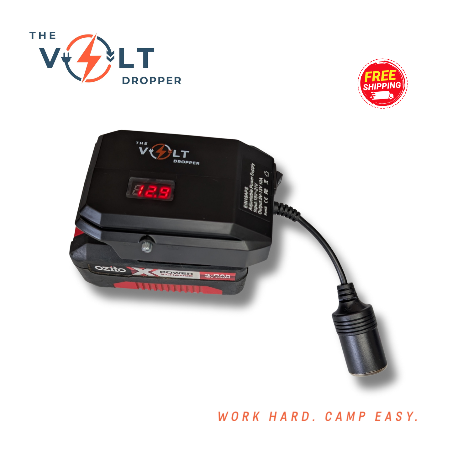 The Volt Dropper - Convert 18V to 12V!