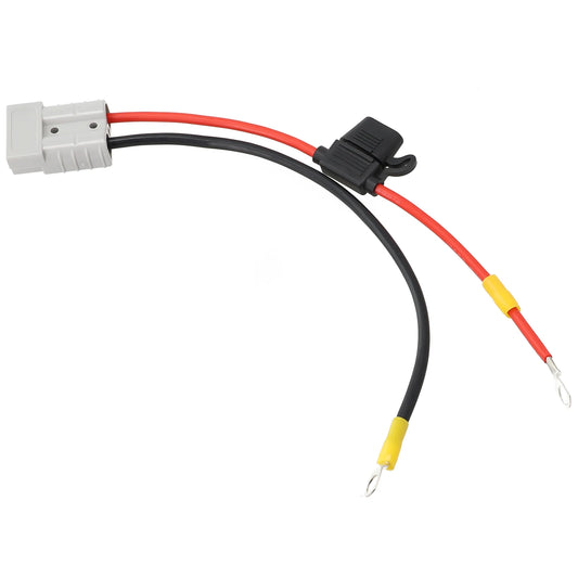 50A Adapter – 30cm | M8 Ring Terminal & Anderson Connector