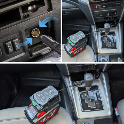 The Volt Replenisher - 12V Tool Battery Vehicle Charger