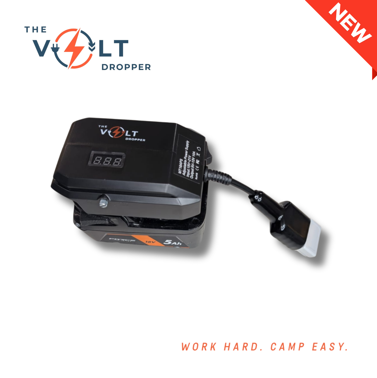The Volt Dropper - Convert 18V to 12V!