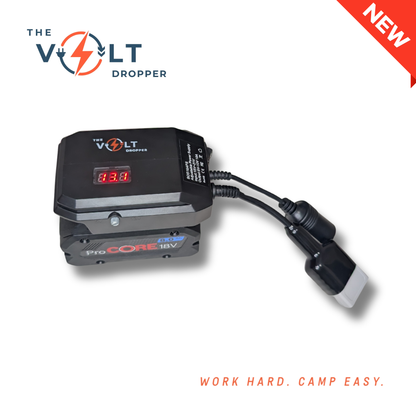 The Volt Dropper - Convert 18V to 12V!