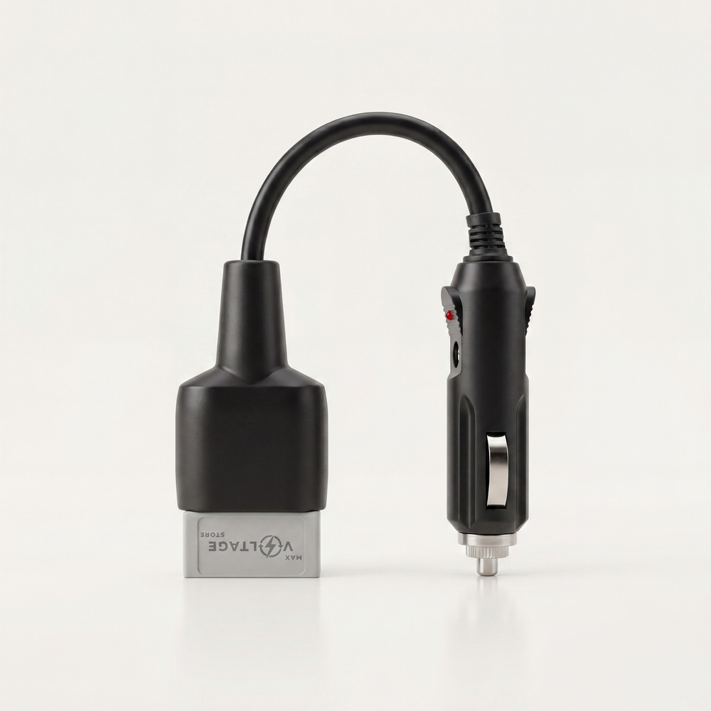 12V Cigarette Lighter Plug with 50A Anderson Connector