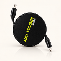 Retractable 1m 240W USB-C Cord studio product view